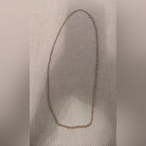 Gold Toned Chain Necklace